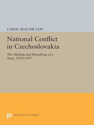 cover image of National Conflict in Czechoslovakia